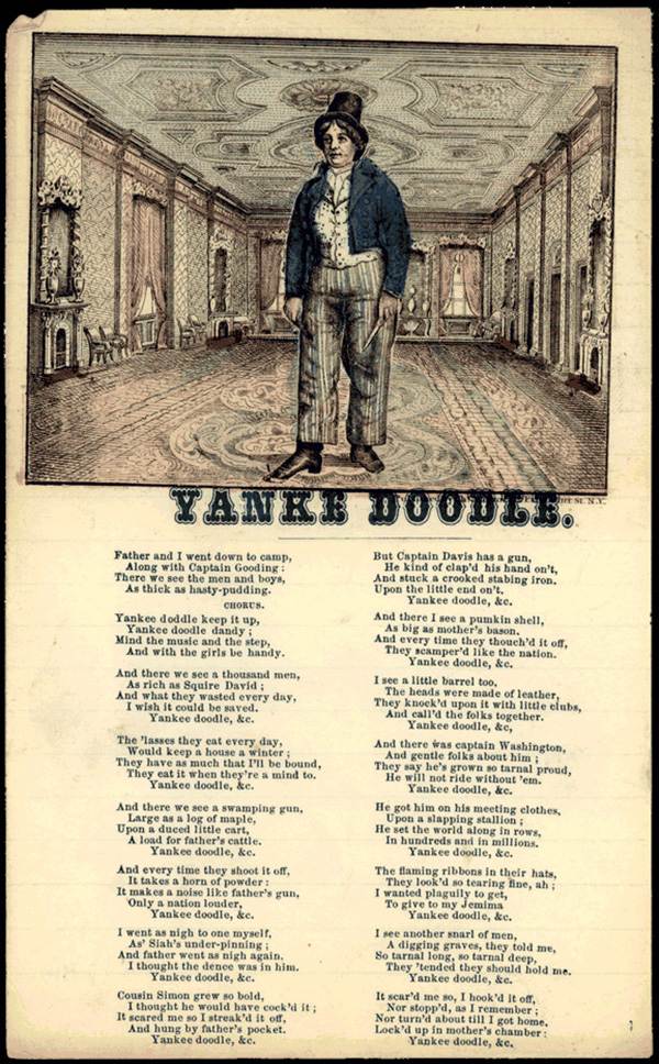 Yankee Doodle lyrics