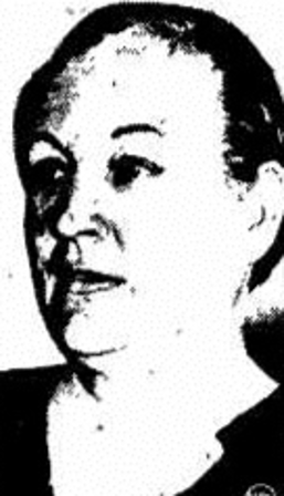 Newspaper photograph of Elizabeth Tilford.